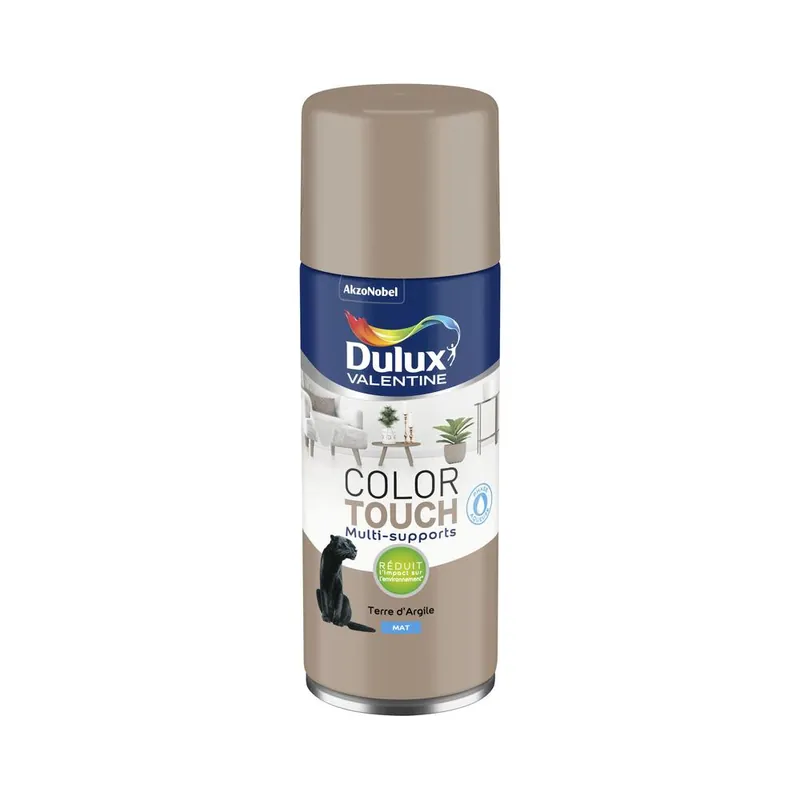 Paiement Sécurisé Bombe de peinture Color Touch Terre d‘Argile mat 400 ml - DULUX VALENTINE