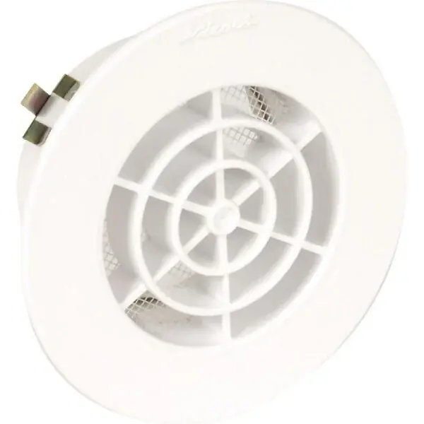Grille de ventilation avec moustiquaire type GATM Ø 140 mm blanc NICOLL Meilleur Prix