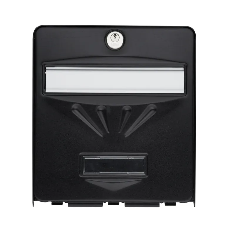 Promotion Saisonnière Boîte aux lettres Balnéaire 1 porte noir BURG-WÄCHTER