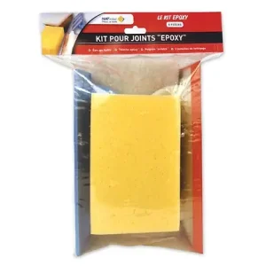 Kit joints epoxy - Eponge, taloche, poignee - 3 semelles MAT INTER Expédition Rapide