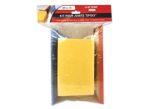Kit joints epoxy - Eponge, taloche, poignee - 3 semelles MAT INTER Expédition Rapide