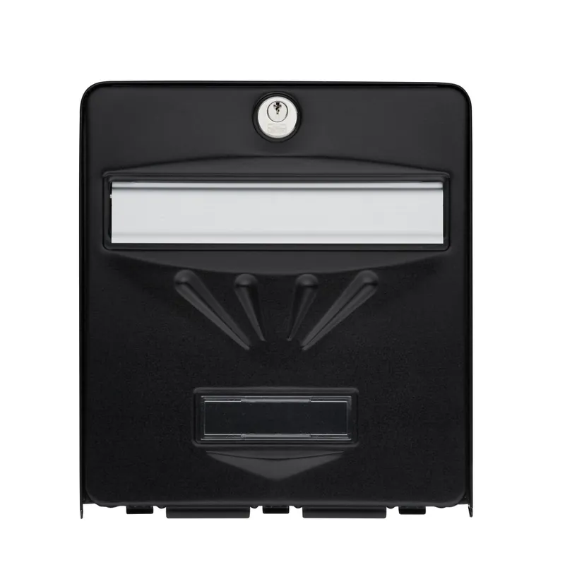 Produit De Marque Boîte aux lettres Balnéaire 2 portes noir BURG-WÄCHTER