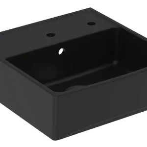 Affaire À Saisir Evier de cuisine timbre d‘office grès noir 60x63 cm 1 bac Walter - PERLINE