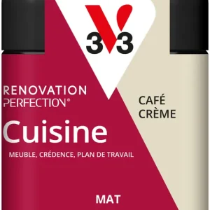 Dernier Modèle Peinture de rénovation pour cuisine café crème finition mate 75 ml - V33