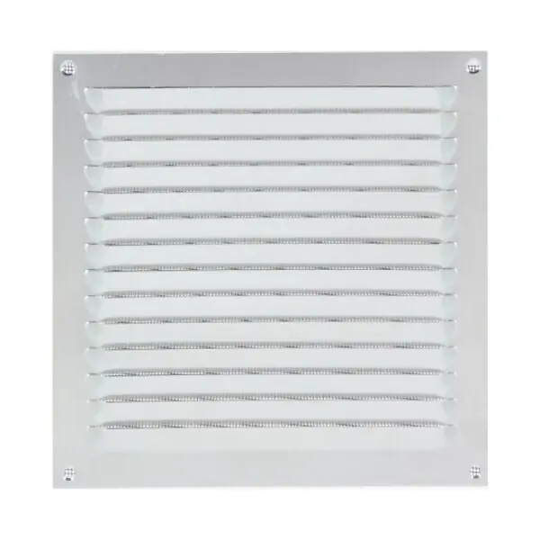 Grille à persienne 436 Renson 150 x 150 mm époxy blanc NR RAL 9010 Solde