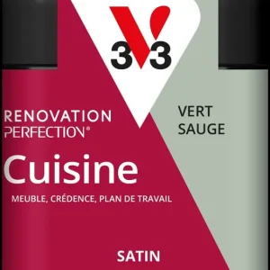 Peinture de rénovation pour cuisine vert sauge finition satinée 75 ml - V33 Must-Have