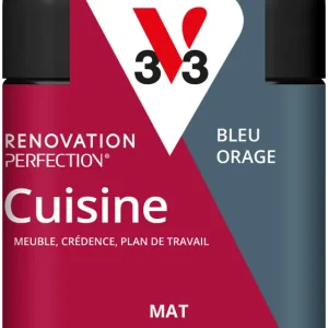 Petit Prix Peinture de rénovation pour cuisine bleu orage finition mate 75 ml - V33