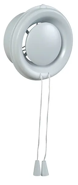 Bouche d‘extraction à cordelette - Plastique - 100mm AUTOGYRE Nouvel Arrivage