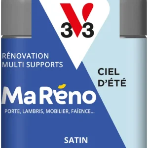 Peinture de rénovation multi-supports MaRéno ciel d‘été finition satinée 75 ml - V33 Promotion