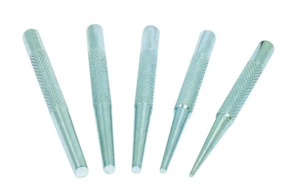 Remise Etui de 5 chasse-pointes - Acier - Corps moleté 8mm FISCHER DAREX
