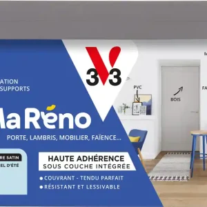 Nouvelle Collection Peinture de rénovation multi-supports MaRéno ciel d‘été finition satinée 2L - V33