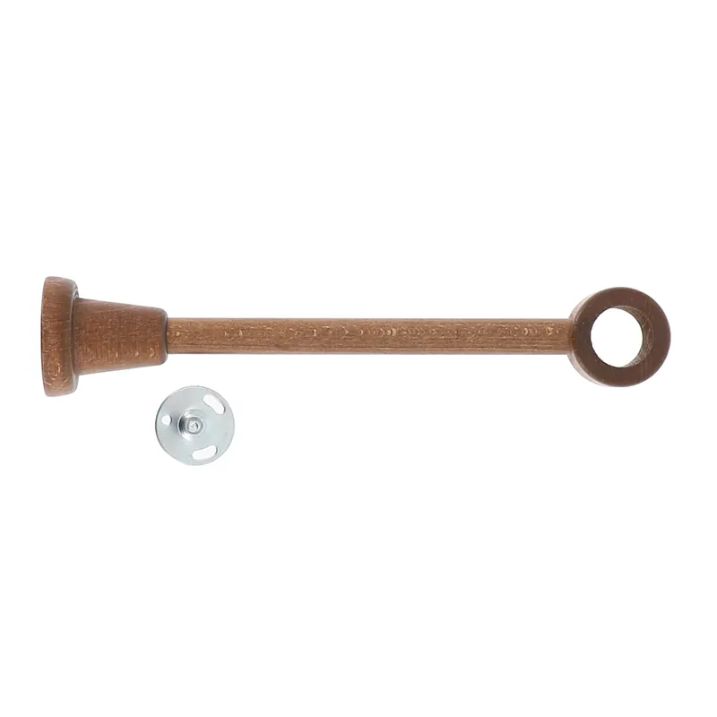 Petit Prix Support à oeil recoupable de 110 à 330 mm diam 28 mm Finition Chêne foncé - MOBOIS