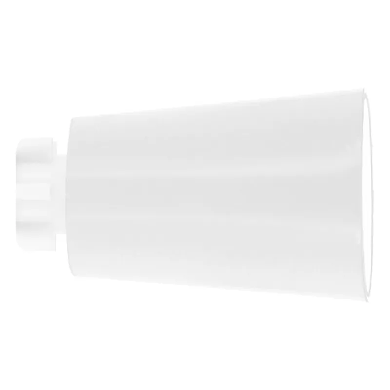 Marque Embout déco pommeau en métal diam 28 mm Finition Blanc brillant par 2 - MOBOIS