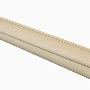 Authentique Gouttière PVC demi-ronde sable - Diam.25 cm - L.2 m NICOLL