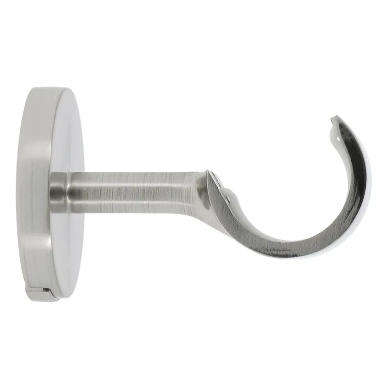 Support ouvert en métal 60 mm diam 28 mm Finition Chromé par 2 - MOBOIS Dernier Modèle