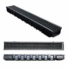 Caniveau polypropylène - classe A15 - 102x51mmx1m JARDIBRIC Retour Gratuit