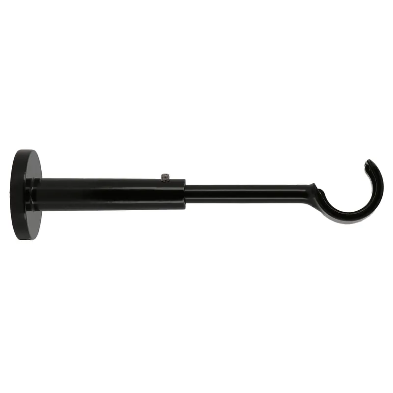 Support ouvert extensible en métal de 180 à 250 mm diam 28 mm Finition Noir brillant - MOBOIS Réduction