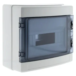 Coffret étanche IP65 8 modules Zenitech - Blanc Produit De Marque