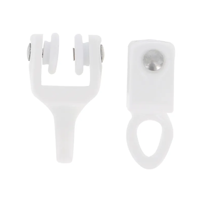 Réduction Glisseur pour rail flexible Finition Blanc par 10- MOBOIS