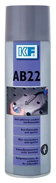 Anti-adhérent soudure AB22 - KF SICERON - Aérosol - 650ml / 400ml - 6612 Haute Qualité