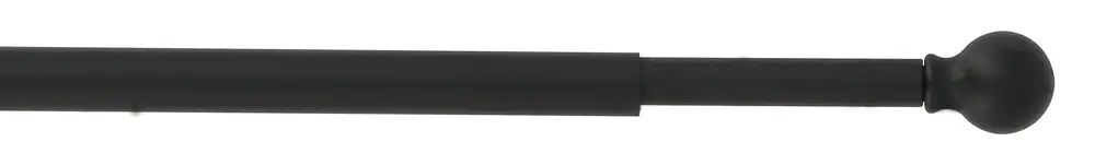 Achetez Aujourd'hui Tringle de vitrage extensible en métal de 0.6 à 1 m diam 7 Finition Noir mat - MOBOIS