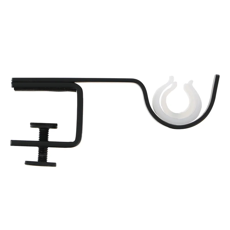 Support de tringle pour dressing Easyclamp en métal diam 16 à 28 Finition Noir mat - MOBOIS Meilleur Choix