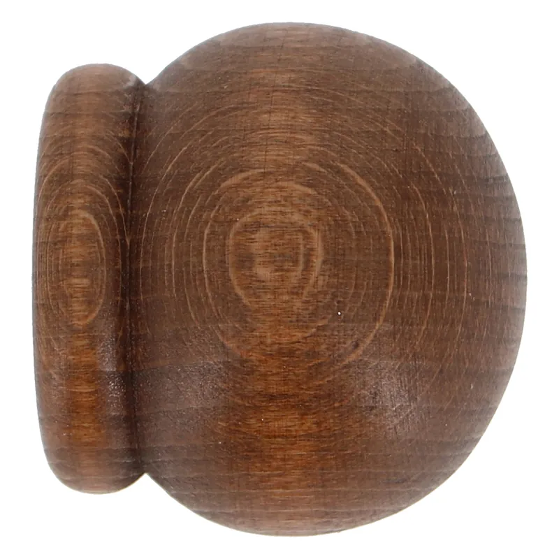 Meilleure Vente Embout déco anglais à visser diam 28 mm Finition chêne foncé par 2 - MOBOIS