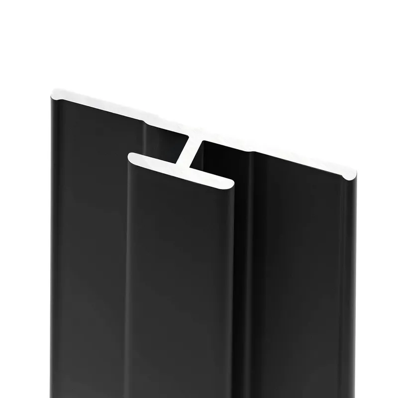 Prix Bas Profilé de jonction noir pour panneaux muraux de 210 cm - SCHULTE