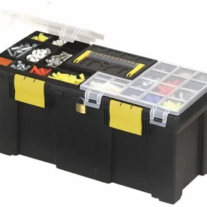 Boîte à outils polypropylène Classic - Noir et jaune - 41cm STANLEY Nouveauté