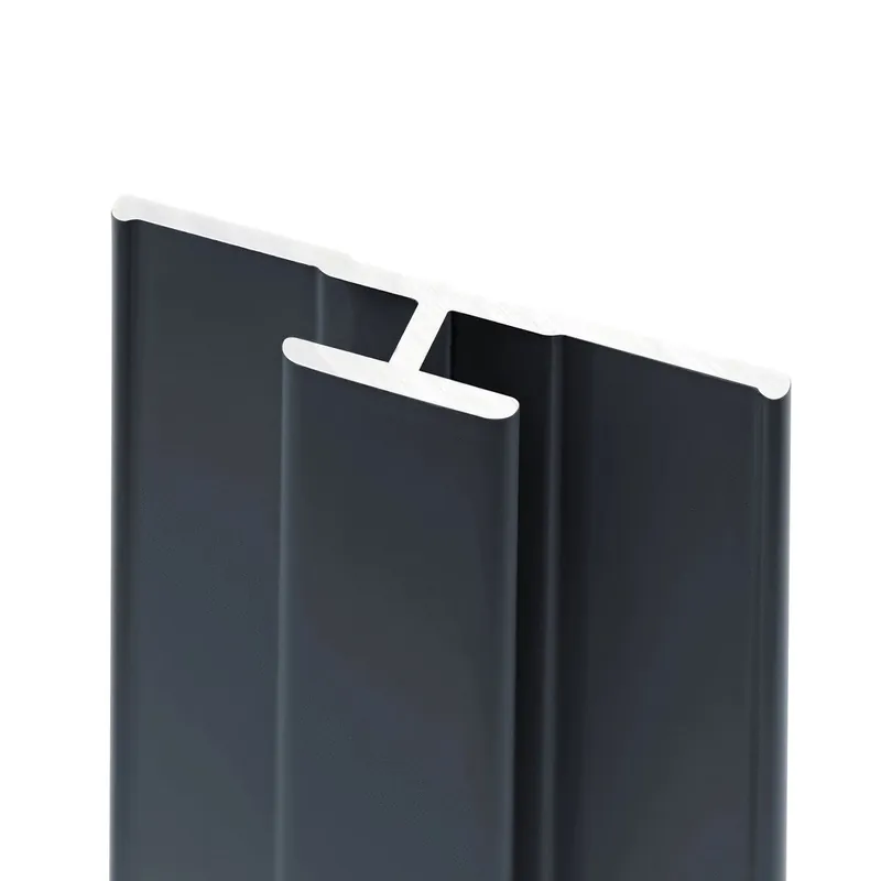 Profilé de jonction anthracite pour panneaux muraux de 210 cm - SCHULTE Marque