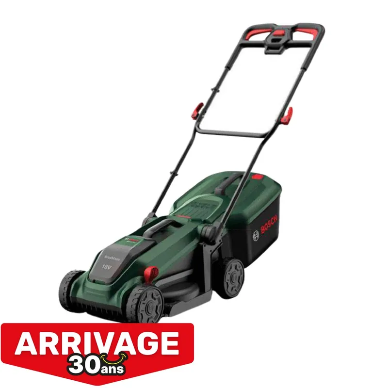 Nouvelle Collection Tondeuse à batterie tractée 18 V 32 cm ROTAK - BOSCH