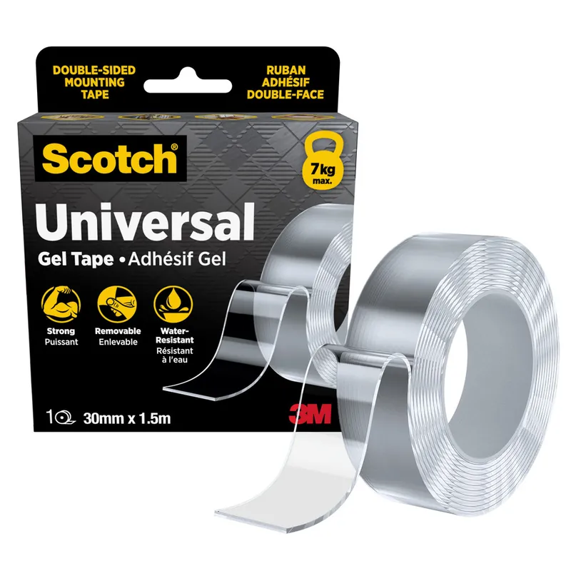 Adhésif double face gel tape 30 mm X 1.5 m SCOTCH Bon Marché