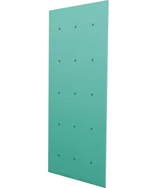 Plaque de plâtre BA13 Hydrofuge - L.120xH.250cm BATIPLAC Certifié