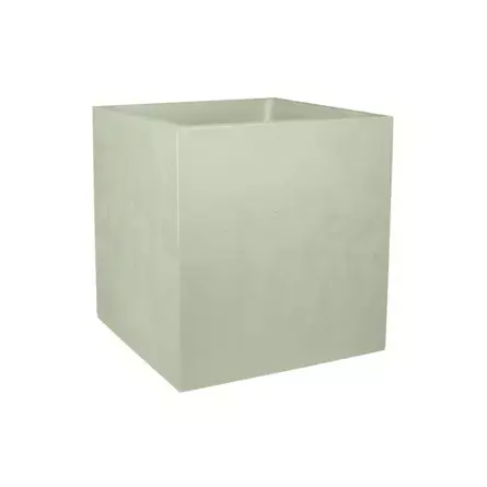 Haute Qualité Pot de fleur carré vert L 39,5 x L 39,5 x H 43,5 cm EDA