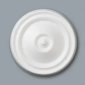 Super Prix Rosace décorative - Polystyrène expansé - Blanc - 30cm NMC France
