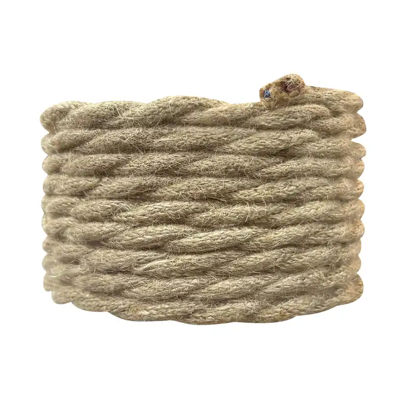 Câble électrique tissu torsadé corde 3m - TIBELEC Usine Directe