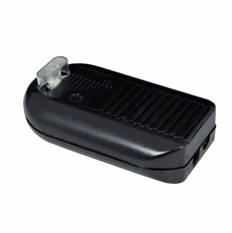 Variateur à pied + interrupteur poussoir Duetto noir - TIBELEC Meilleure Vente