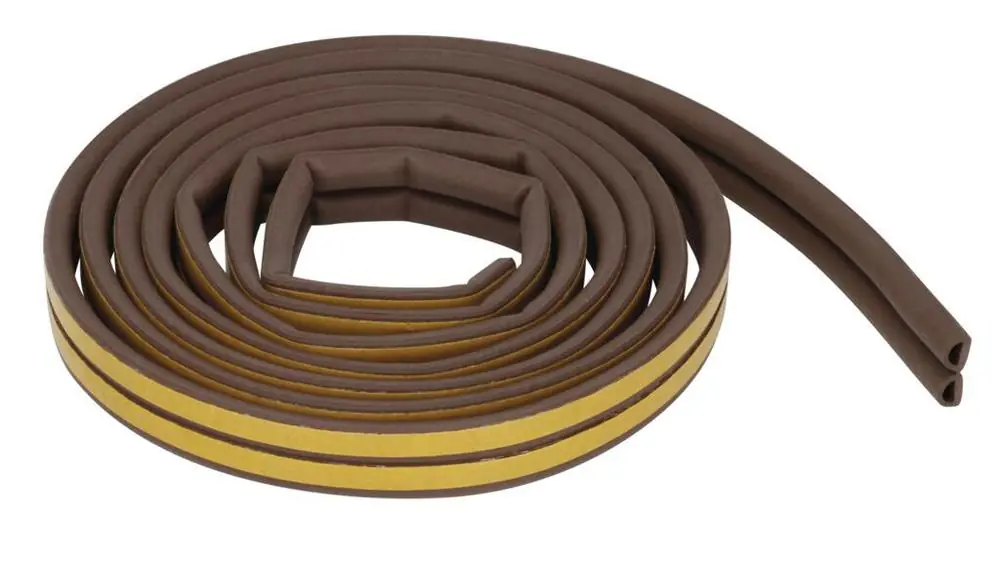 Offre Du Jour Joint d‘isolation pour fenêtre et porte 5 m 9 mm marron