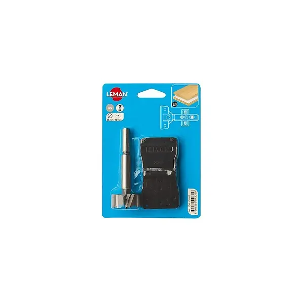 Meilleure Vente Kit de perçage acier HSS pour charnière invisible 35mm LEMAN