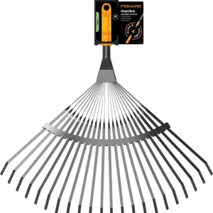 Balai à feuilles 42 cm OneClickTM FISKARS Prix Cassé
