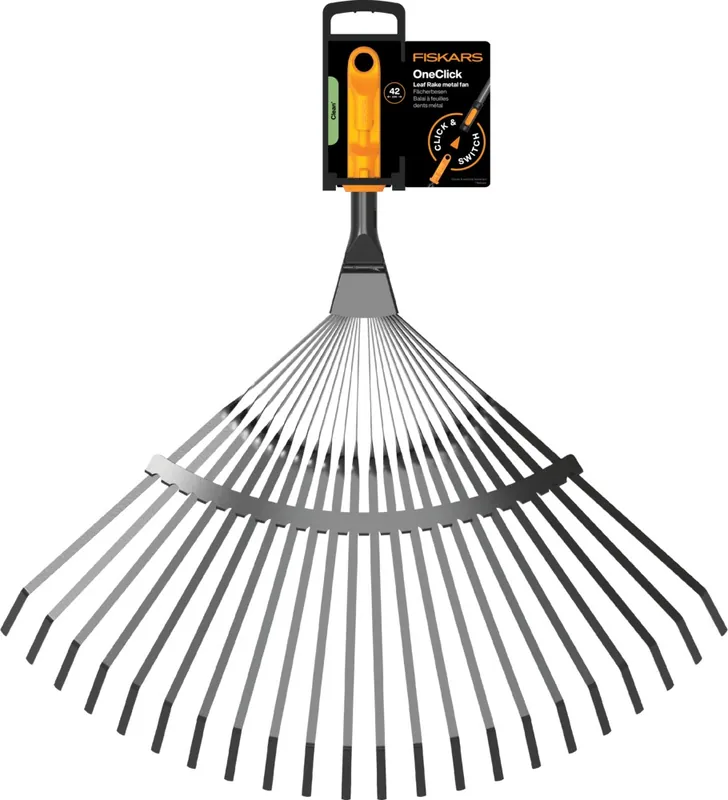 Balai à feuilles 42 cm OneClickTM FISKARS Prix Cassé