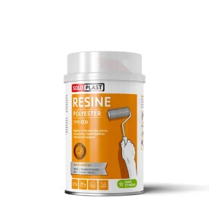 Résine polyester type éco 1 kg SOLOPLAST Marque