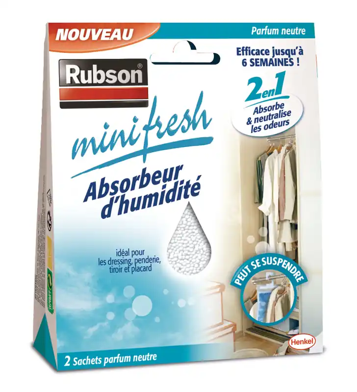 Prix Promo Absorbeur minifresh Neutre 50g par 2 RUBSON