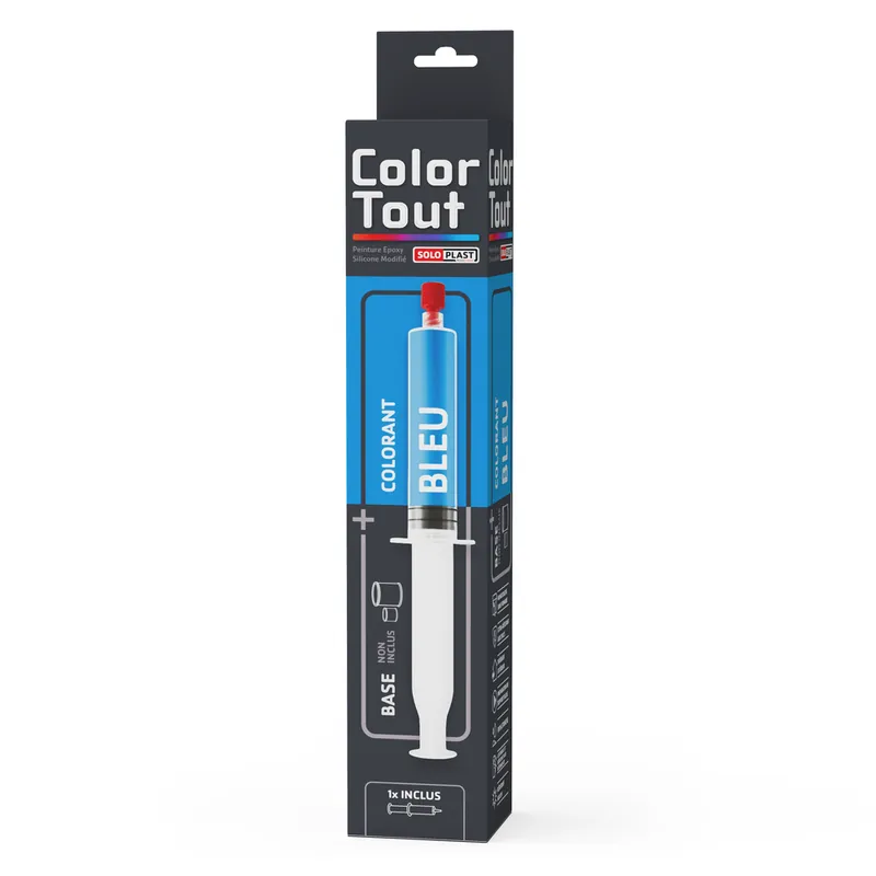 Commander Maintenant Colorant pour peinture époxy bleu 20 ml COLORTOUT
