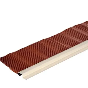 Solin mastic sable - bavette aluminium rouge 2 ml EDILIANS Quantité Limitée