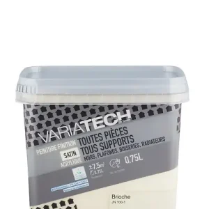 Peinture multi-supports Variatech Brioche 0,75L Prix Bas