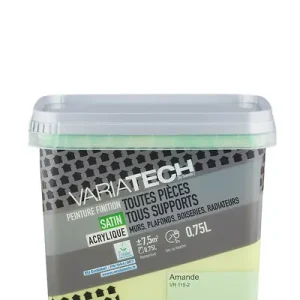 Petit Prix Peinture multi-supports satinée - Amande - 0,75L VARIATECH
