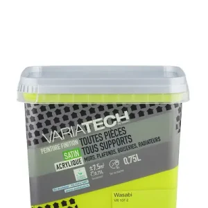 Peinture multi-supports satin - Wasabi - 0,75L VARIATECH Affaire À Saisir