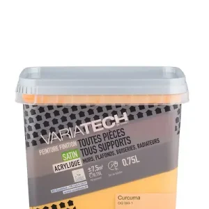 Peinture multi-supports satin - Curcuma - 0,75L VARIATECH Marque