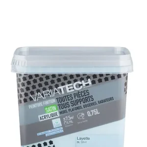 Peinture multi-supports intérieure - Satin - 0,75L VARIATECH Vente Flash